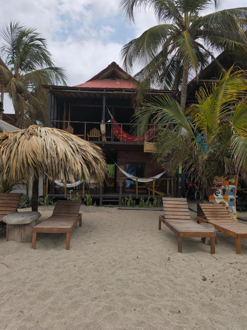 Palm Beach Hostal Гуачака Экстерьер фото